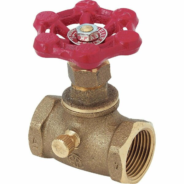 Proline 1/2 In. FIPS Low Lead Cast Brass Stop Valve 105-103NL